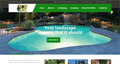 Desktop Screenshot of mmlandscapingandexcavating.com
