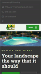 Mobile Screenshot of mmlandscapingandexcavating.com