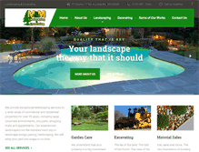 Tablet Screenshot of mmlandscapingandexcavating.com
